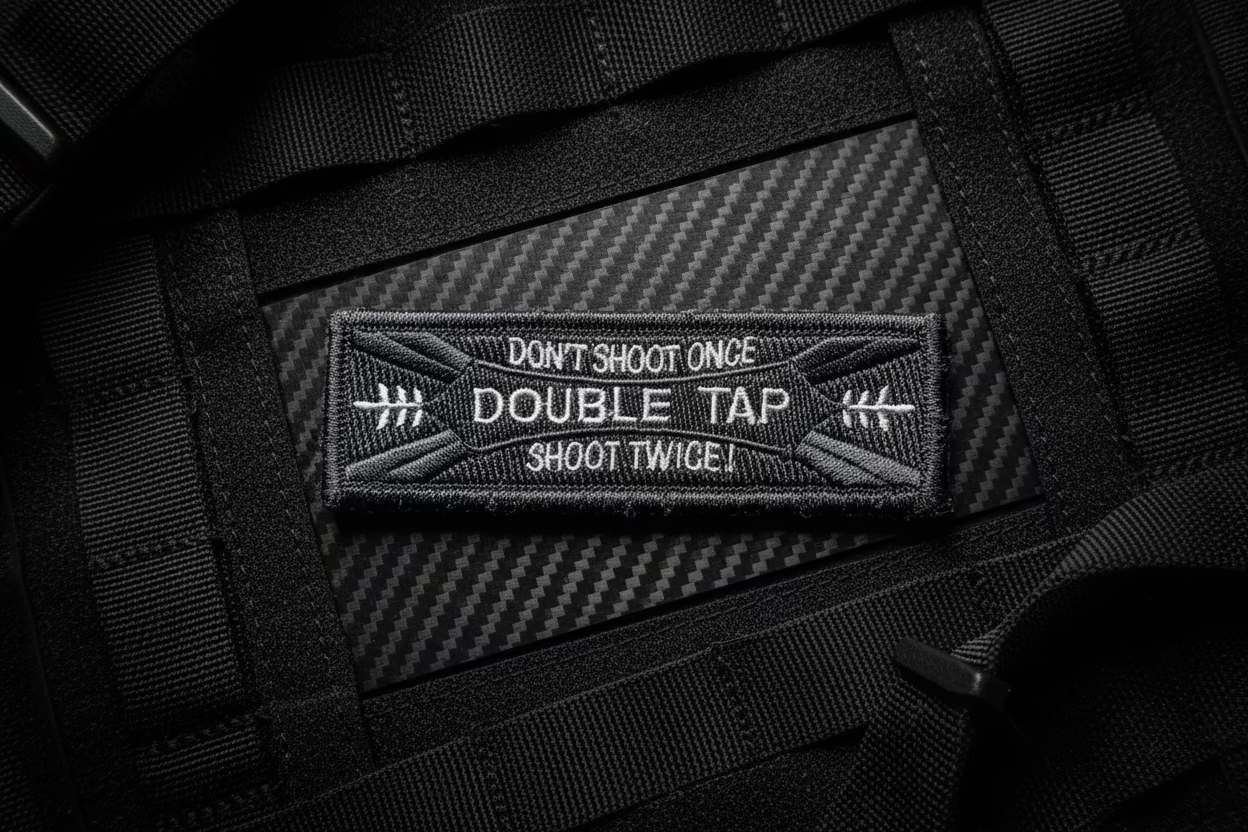 Morale Embroidered Patches Hook&Loop (4” x 1”)