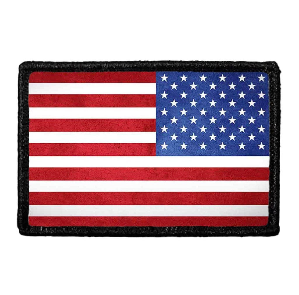 USA Flag Hook & Loop Patch – 2” x 3” Tactical Morale Patch (Multiple Variants)