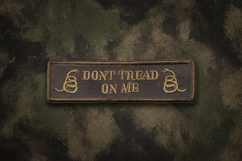 Morale Embroidered Patches Hook&Loop (4” x 1”)