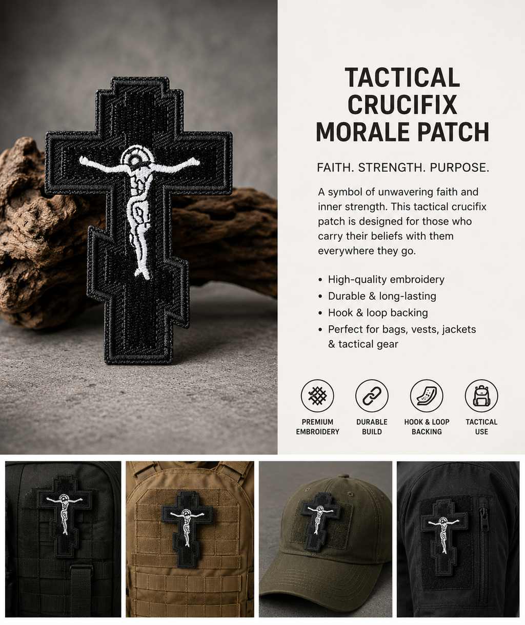 Tactical Crucifix Morale Patch