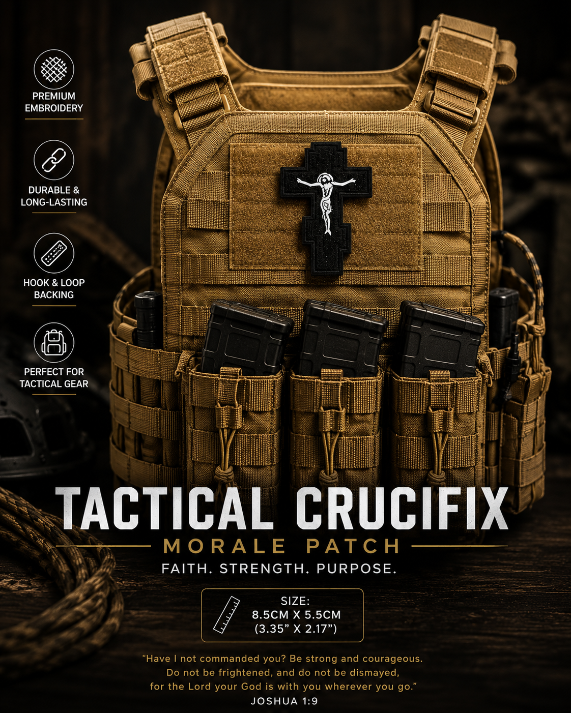 Tactical Crucifix Morale Patch