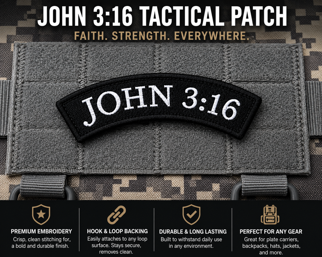 John 3:16 Tactical Morale Patch