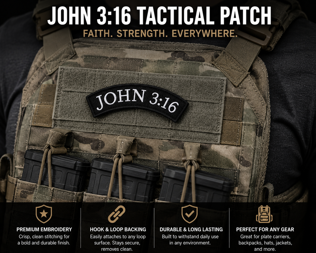 John 3:16 Tactical Morale Patch