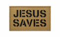 JESUS SAVES Hook & Loop Patch