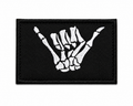 Skeleton Shaka Hook & Loop Patch