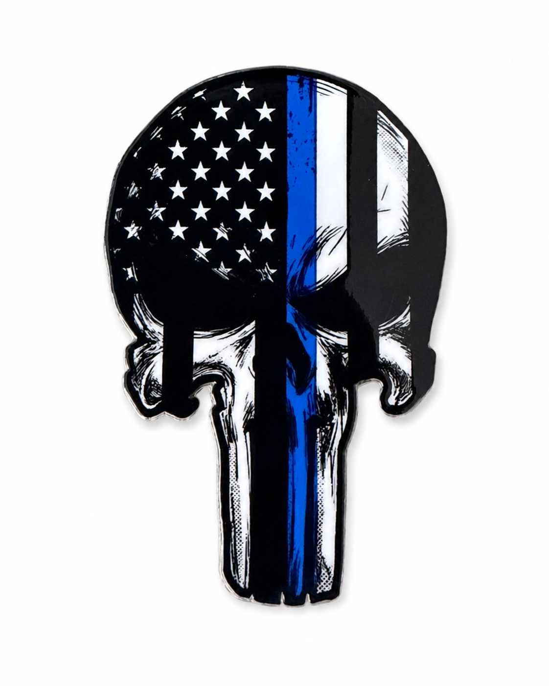 Skull UV Vinyl Decal