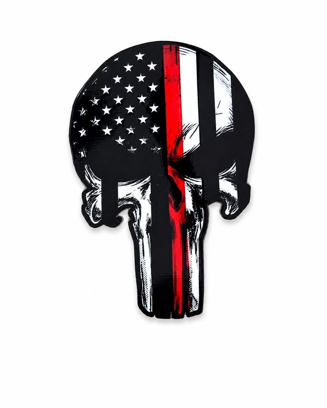Skull UV Vinyl Decal