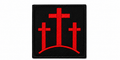 Three Crosses Embroidered Morale Patch | Hook & Loop