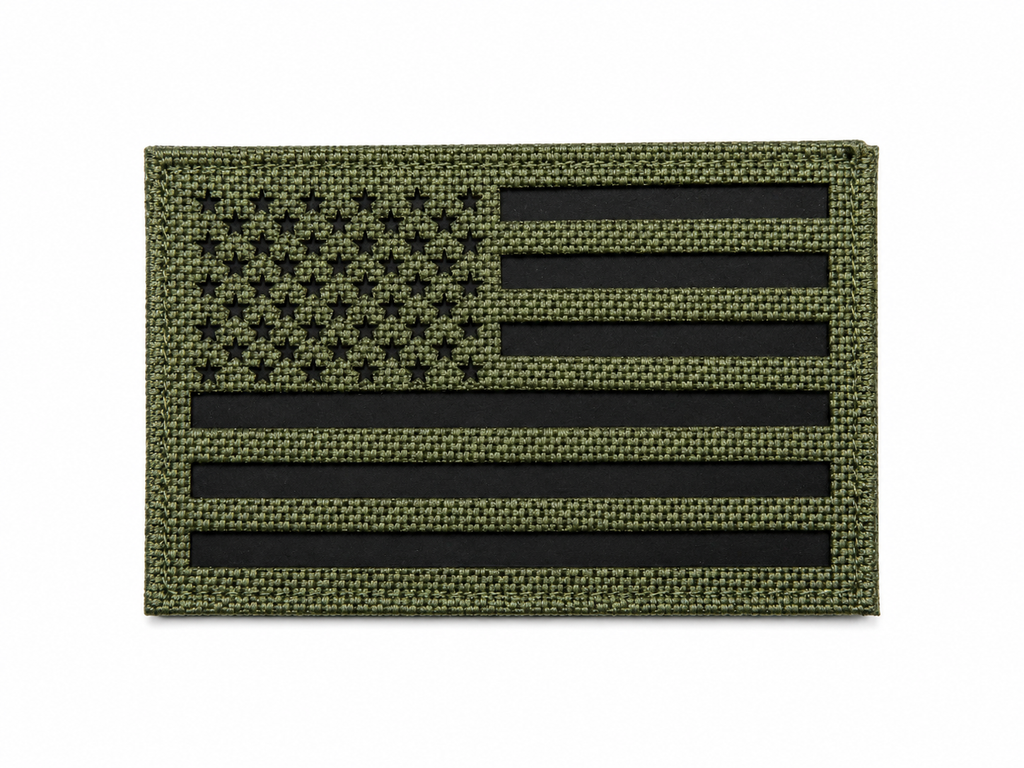 USA Flag Hook & Loop Patch – 2” x 3” Tactical Morale Patch (Multiple Variants)