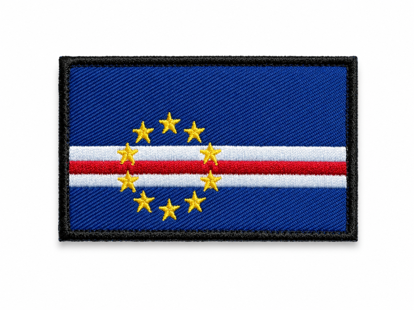 Cape Verde Flag Hook & Loop Patch