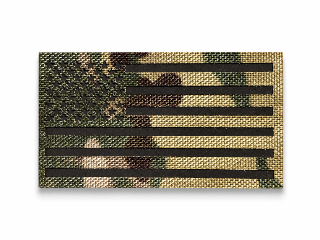 USA Flag Hook & Loop Patch – 2” x 3” Tactical Morale Patch (Multiple Variants)