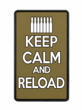 Keep Calm and Reload – PVC Morale Patch