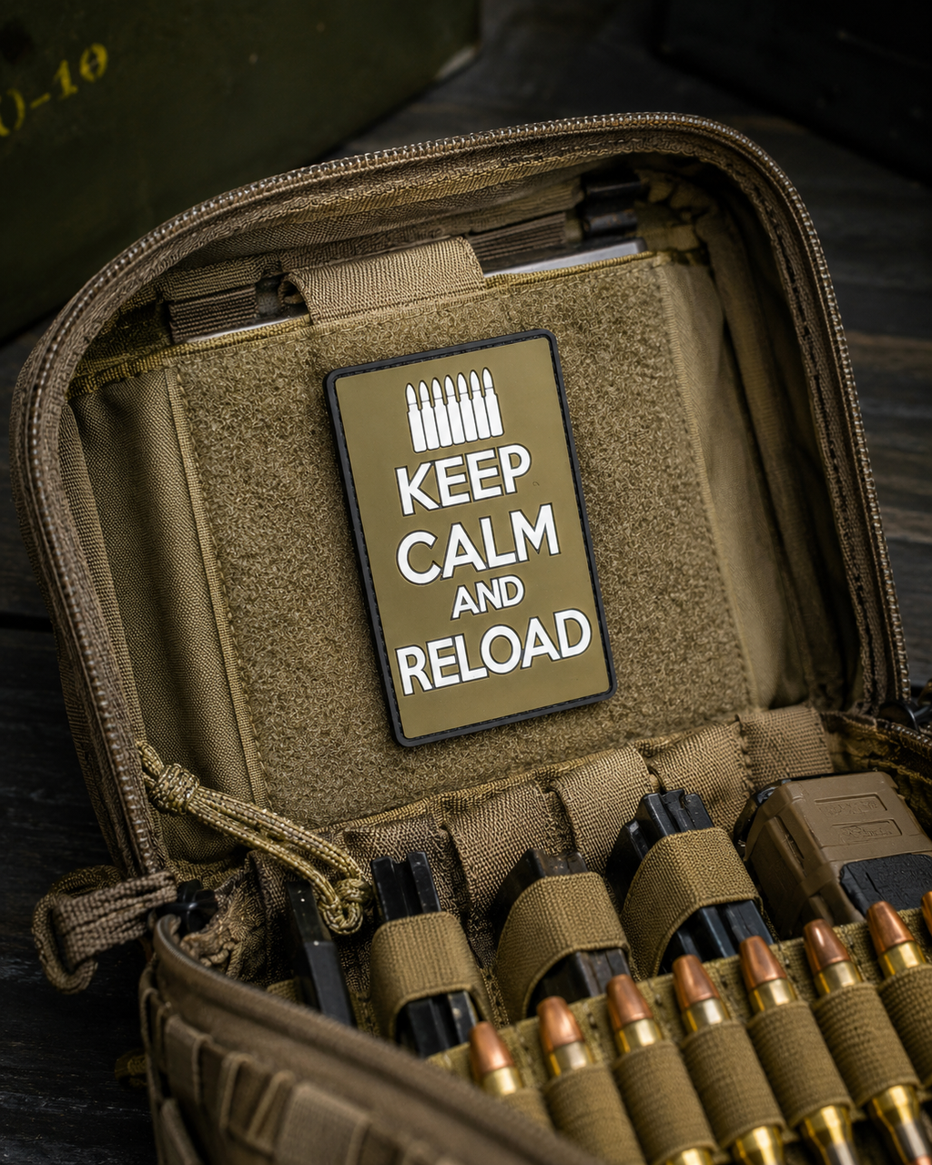 Keep Calm and Reload – PVC Morale Patch