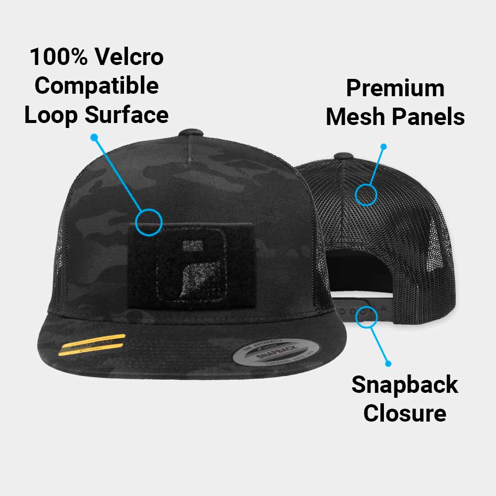 Multicam® Snapback – Flat Bill Trucker Hat | Stay Ready