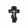 Crucifix Patch on White Background