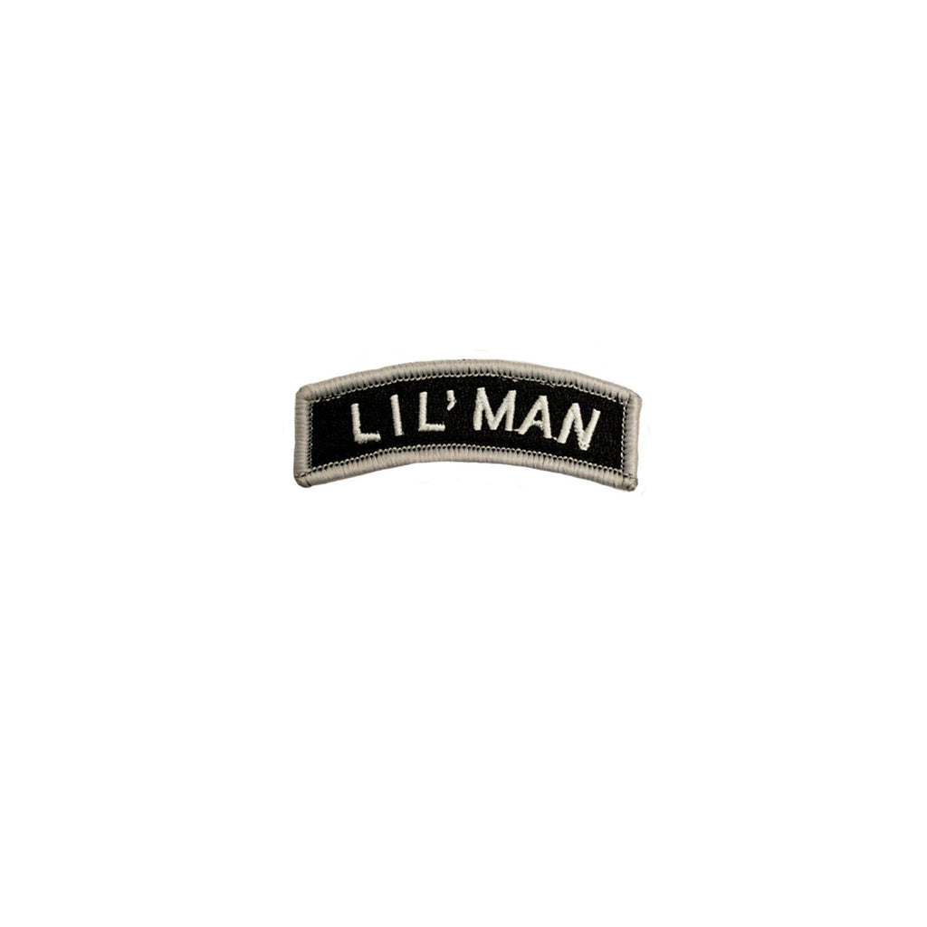Lil' Man Rocker Patch Gray and Black